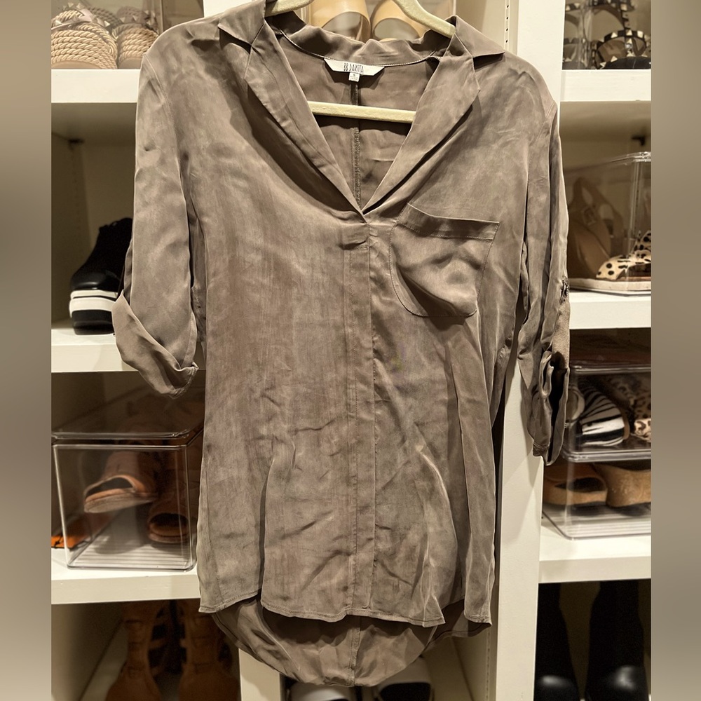 BB Dakota Brushed Silk Tunic’ish Size Small